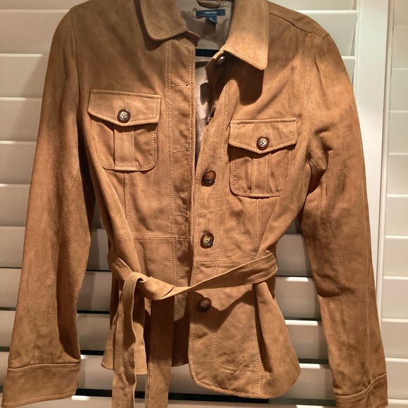 Tan suede jacket in pristine condition - Picture 3 of 7